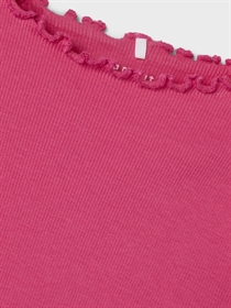 NAME IT Langærmet Bluse Lariana Raspberry Sorbet